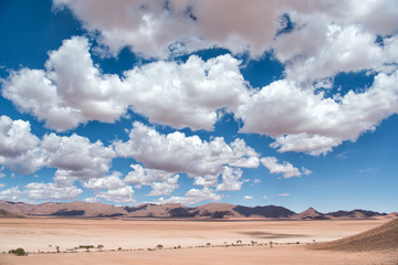 Fototapeta na wymiar Panorama of Tiras Mountains in Namibia