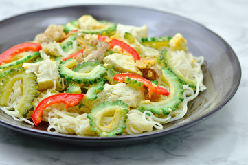 そうめんチャンプル