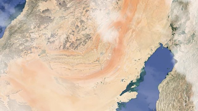 Земля zoom - Саудовская Аравия Эр-Рияд