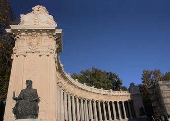 Madrid, mirador du parc du retiro