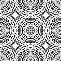 modern pattern with geometric art deco ornament. vector illustration. oriental design