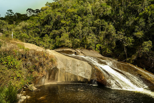 Waterfall, river and forest - Cachoeira, rio e floresta (Cachoeira do Escorrega)