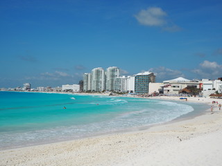 Obraz premium the beach in Cancun