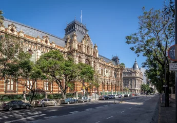 Gardinen Palacio de las Aguas Corrientes , Water Company Palace - Buenos Aires, Argentina © diegograndi
