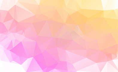 low poly geometric background consisting of triangles of different sizes and colors