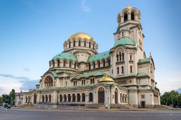 Fototapeta na wymiar St. Alexander Nevsky Cathedral,