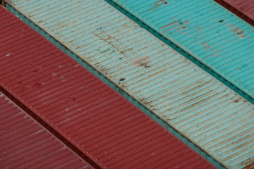 Multi color containers 