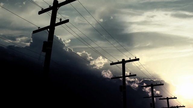 Computer generated, Electricity, power grid structures, pylon tower. 	