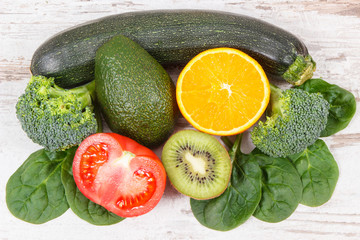 Natural ingredients as source potassium, vitamin K, minerals and fiber