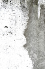 コンクリート壁の古いペイント