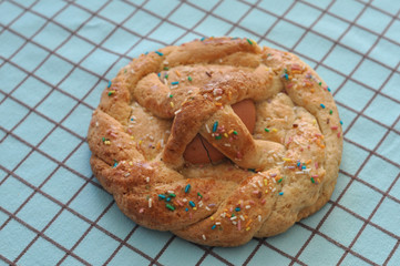 hand made easter cookie