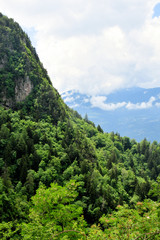 Fototapeta na wymiar landscape of the mountains in south tyrol italy europe dolomites