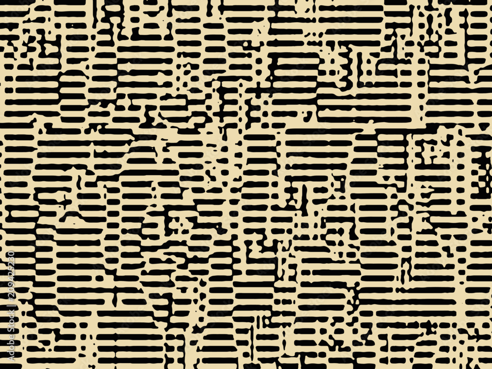 Poster abstract grunge vector background. monochrome raster composition of irregular graphic elements.