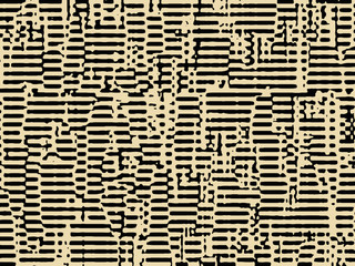 Abstract grunge vector background. Monochrome raster composition of irregular graphic elements.