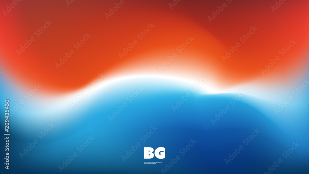 Poster colorful bright gradient wallpaper or background design for your business with abstract blurred patt