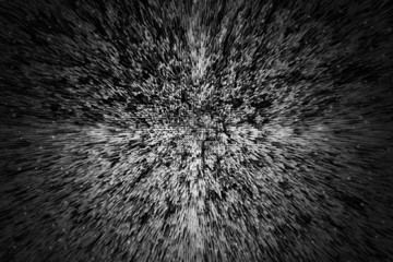 Abstract tech computer geometric electronic board background texture in green color concept for Web banner graphic.