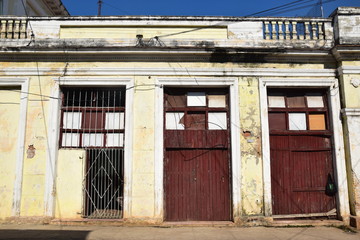 Fototapeta na wymiar Kubanisches Haus im Kolonialstil