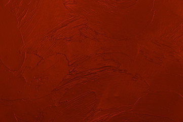 red Venetian decorative plaster