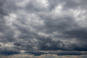 a dark cloud before rain