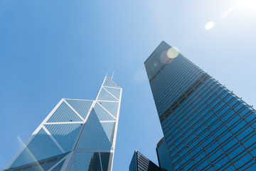 Fototapeta na wymiar Hong Kong Urban Architecture