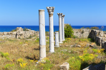 in northern of cyprus the  ruins