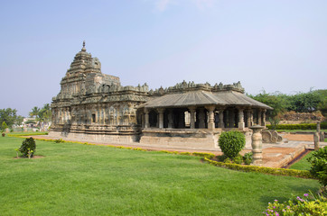 The Jain Temple, also known as Brahma Jinalaya, Lakkundi, Karnataka, India