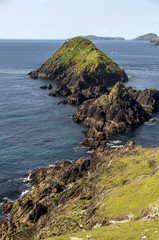 Fototapeta na wymiar Felsen von Dunmore Head, Dingle, Irland