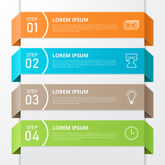 Infographic template for business, education, web design, banners, brochures, flyers, diagram, workflow, timeline. Vector illustration.