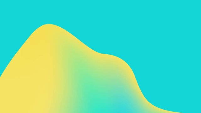 Morphing shapes gradient video