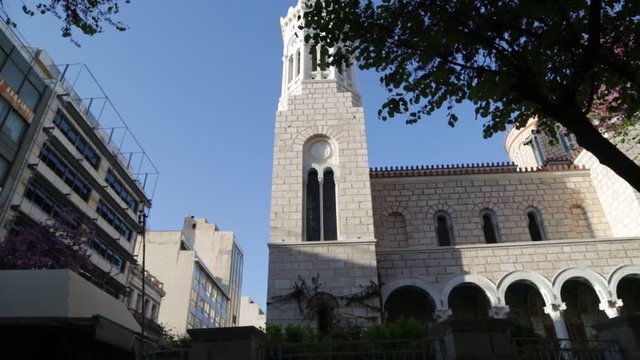 in athens the old church