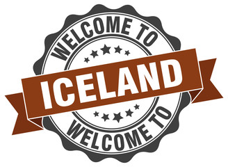 Iceland round ribbon seal