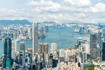 Hong Kong city scenery