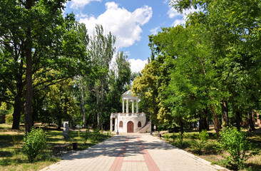 Summer house in the park