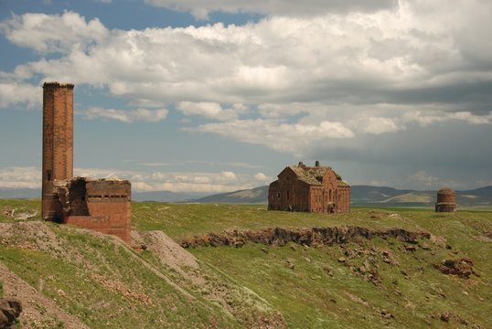 Ruins of Ani, medieval capital of Armenia