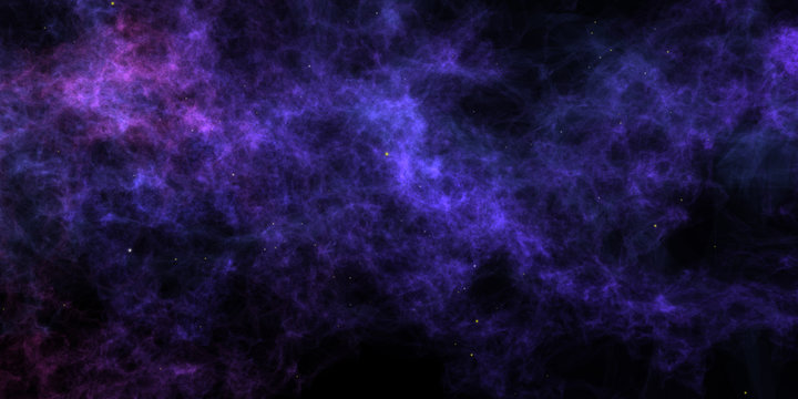 Purple Nebula Background