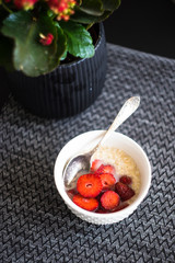 Healthy breakfat concept