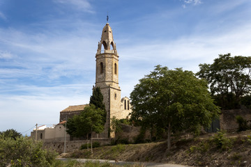 Church of Saint Jaume. Creixell, Tarragona, Spain.
