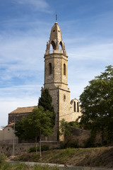 Fototapeta na wymiar Church of Saint Jaume. Creixell, Tarragona, Spain.