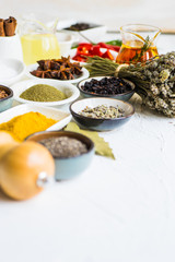 Organic food concept