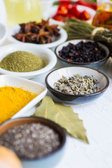 Organic food concept