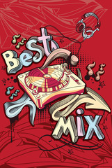 Best Mix music graffiti