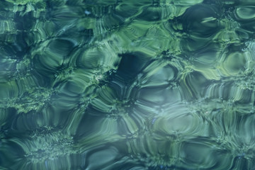 blurry blue water surface background