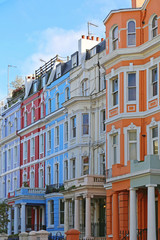 Obraz premium Notting Hill Houses