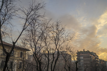 Winter solstice at Milan