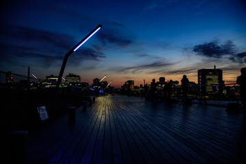 大桟橋　ブルーの世界