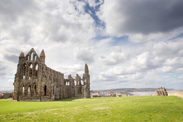 Obraz premium Whitby Abbey in North Yorkshire