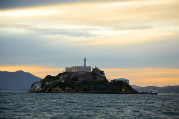 Alcatraz in San Francisco bay