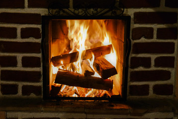 Fireplace - Fire, warm and comfort
