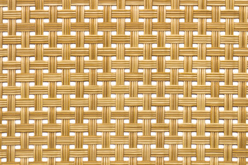 Rattan texture, detail handcraft bamboo weaving texture background. include clipping path