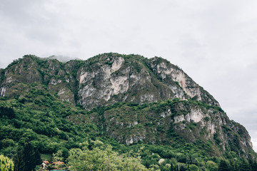 Church on the mountain.
